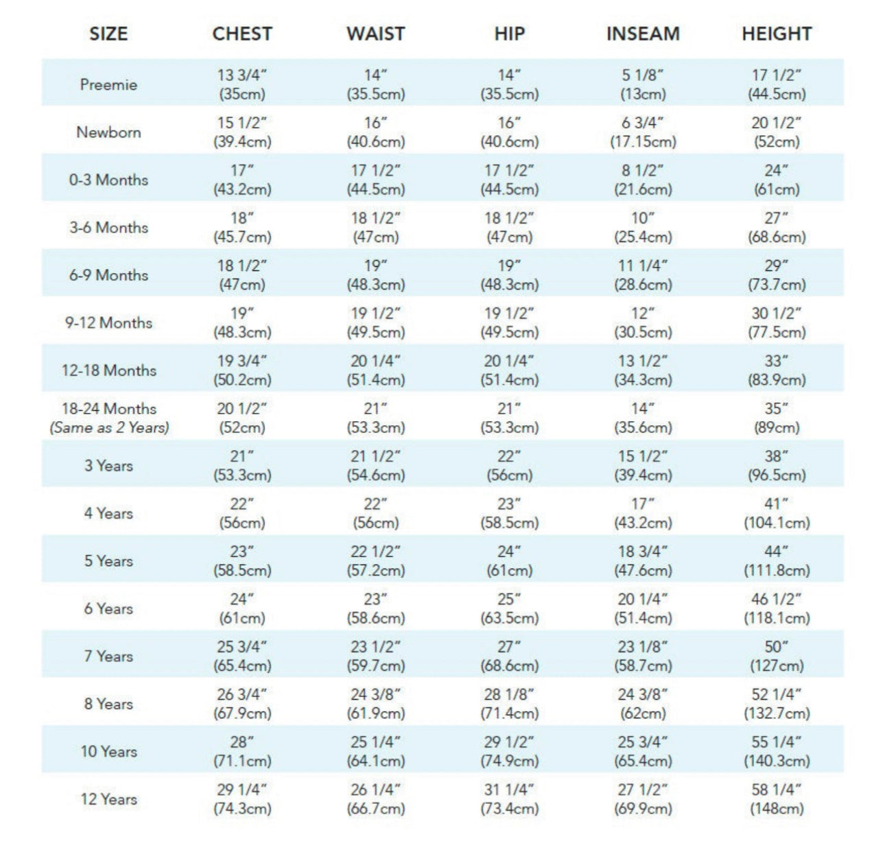 Solid Leggings (Preemie-4T)