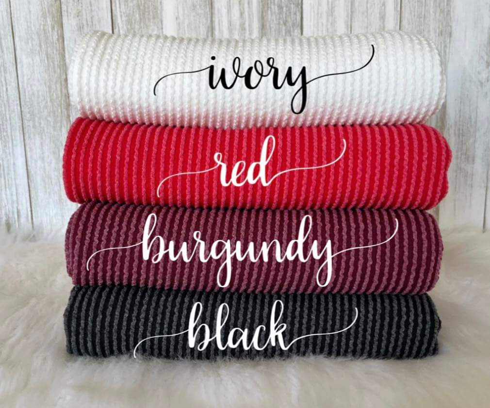 Shredded Waved Rib Bows