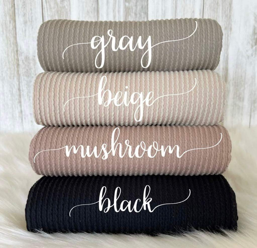 Shredded Waved Rib Bows