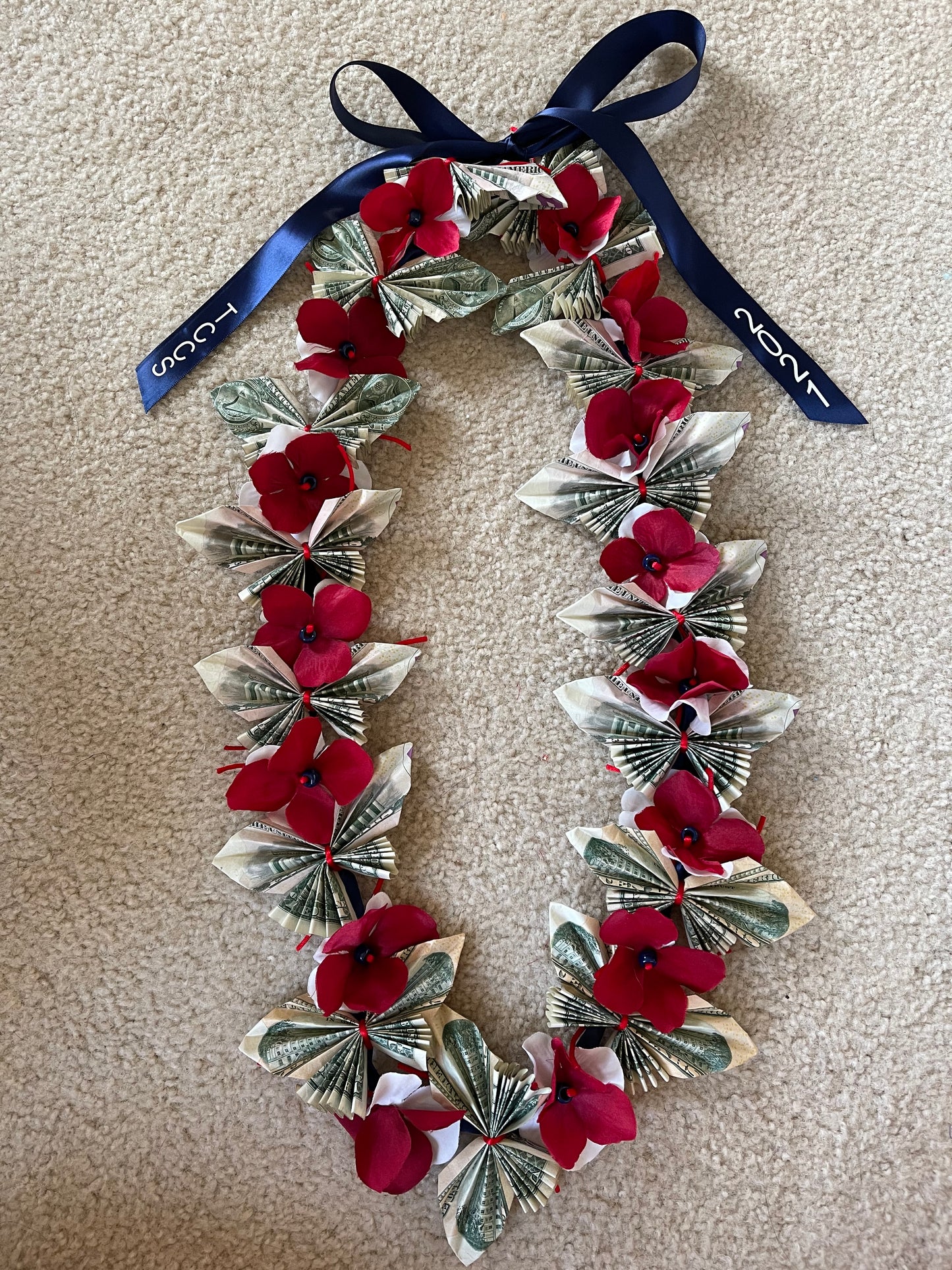 Floral Graduation Lei