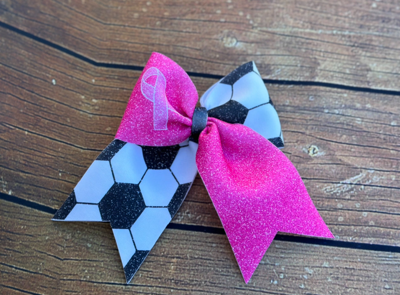 Sports/Cancer Awareness Bow