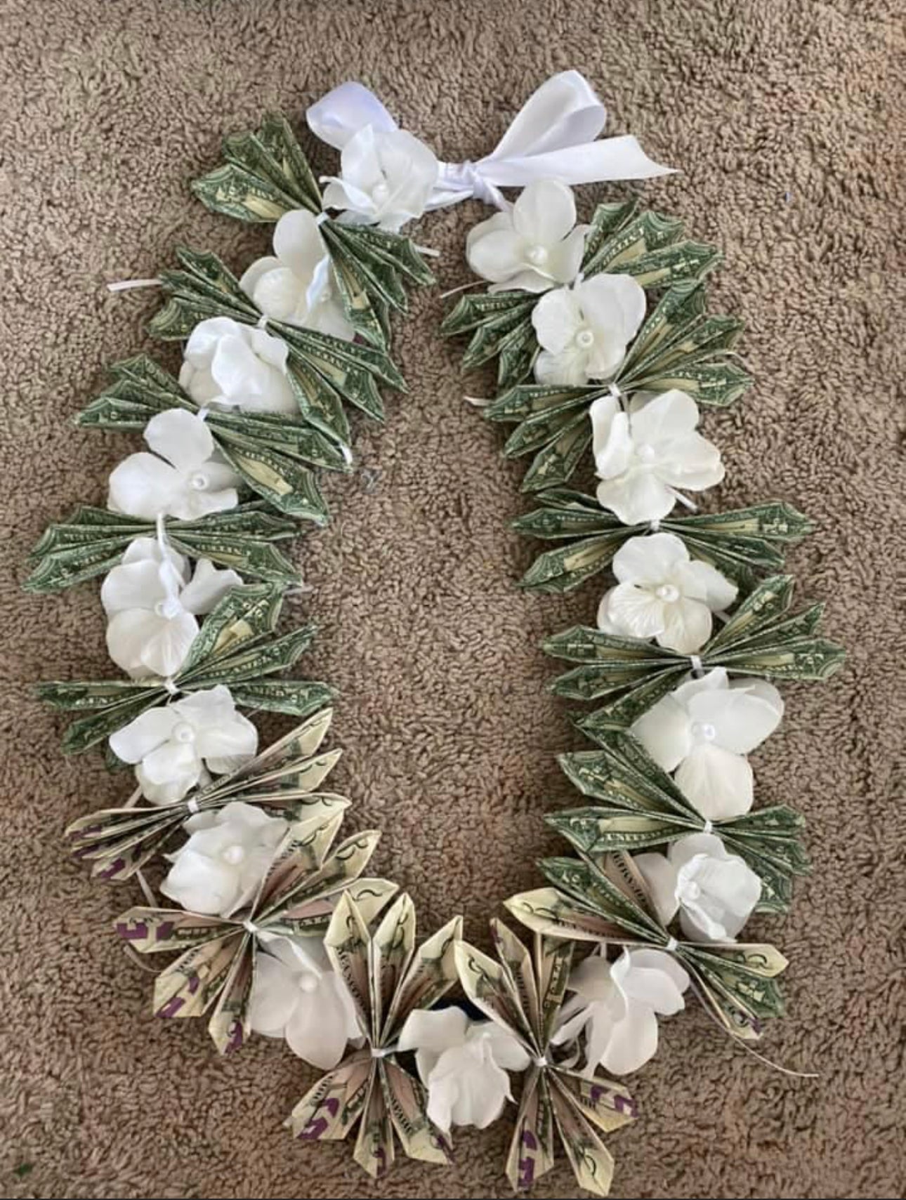 Floral Graduation Lei