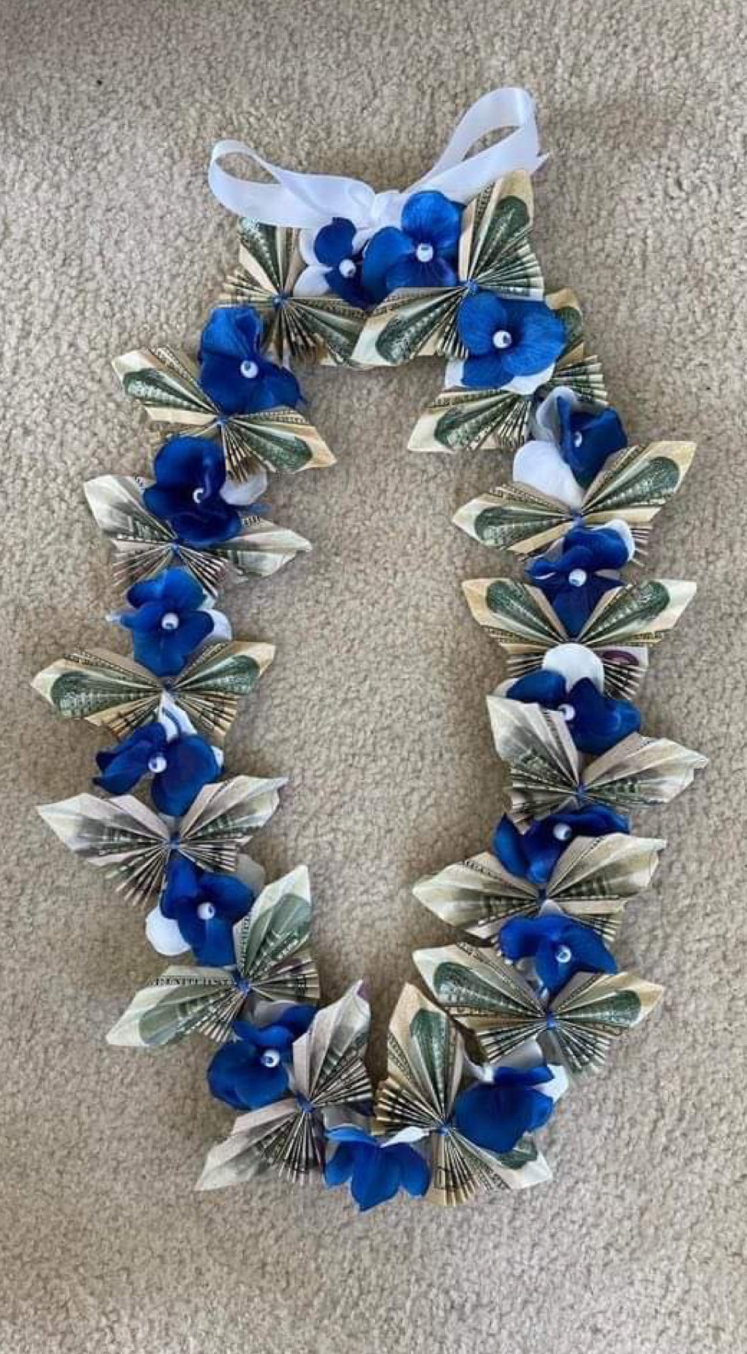 Floral Graduation Lei