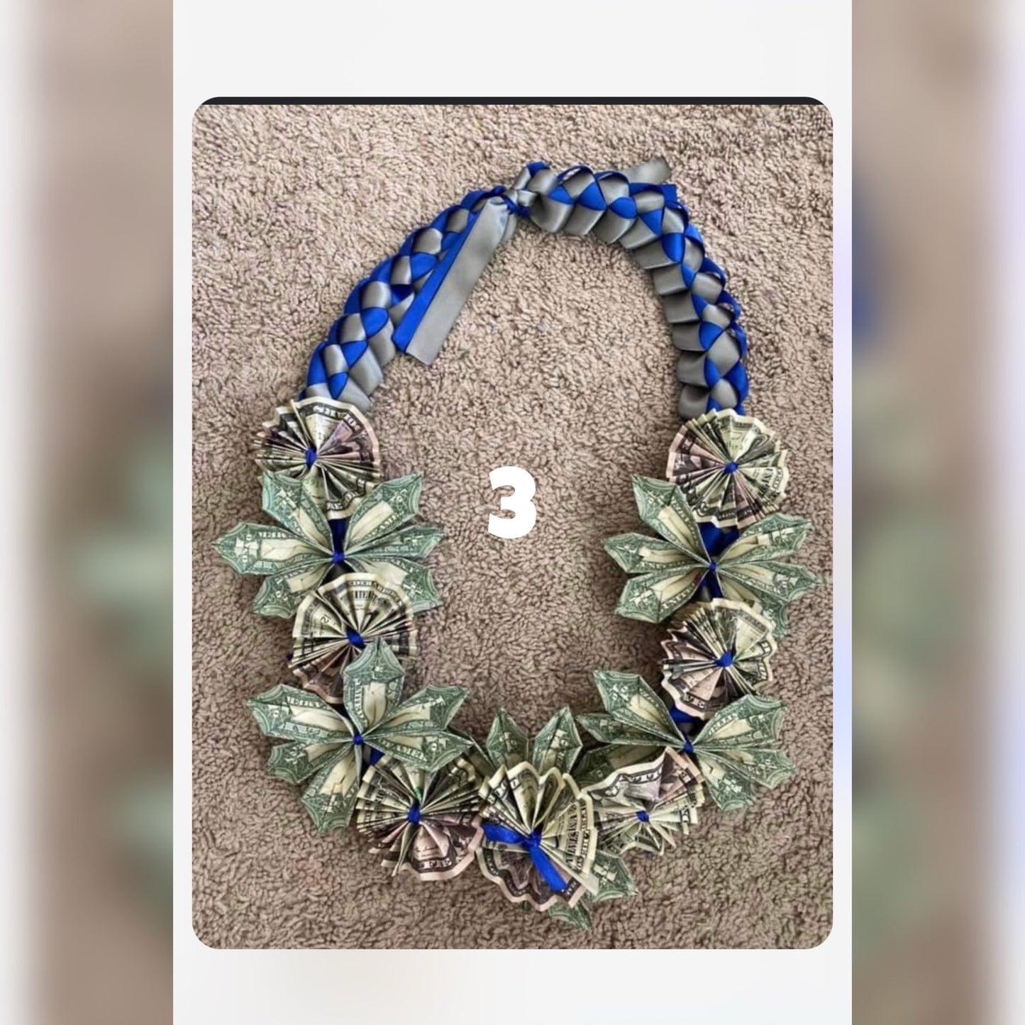 Braided Graduation Lei